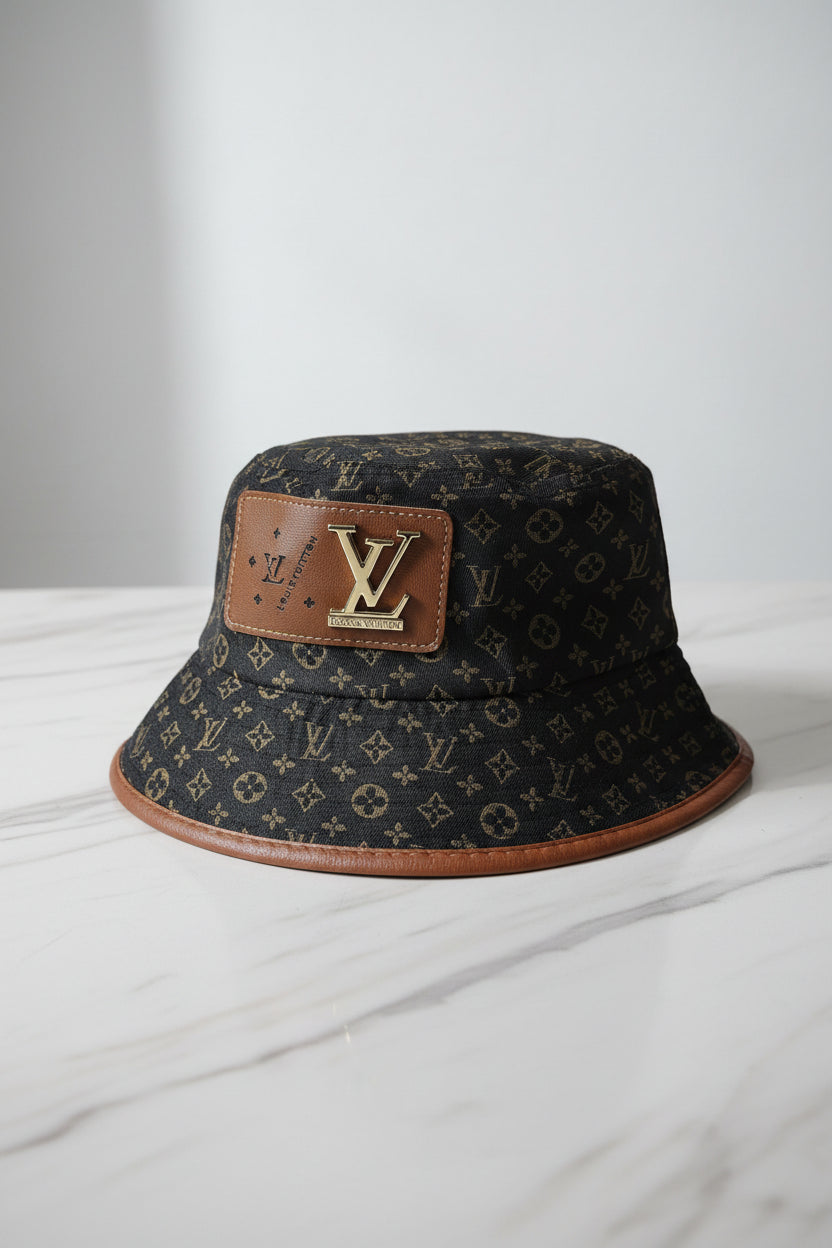 LV Monogram Denim Bucket Hat