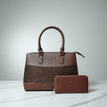 Gucci matching tote and wallet